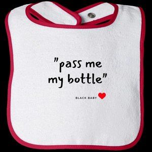 Baby Bibs | "Pass Me My Bottle"